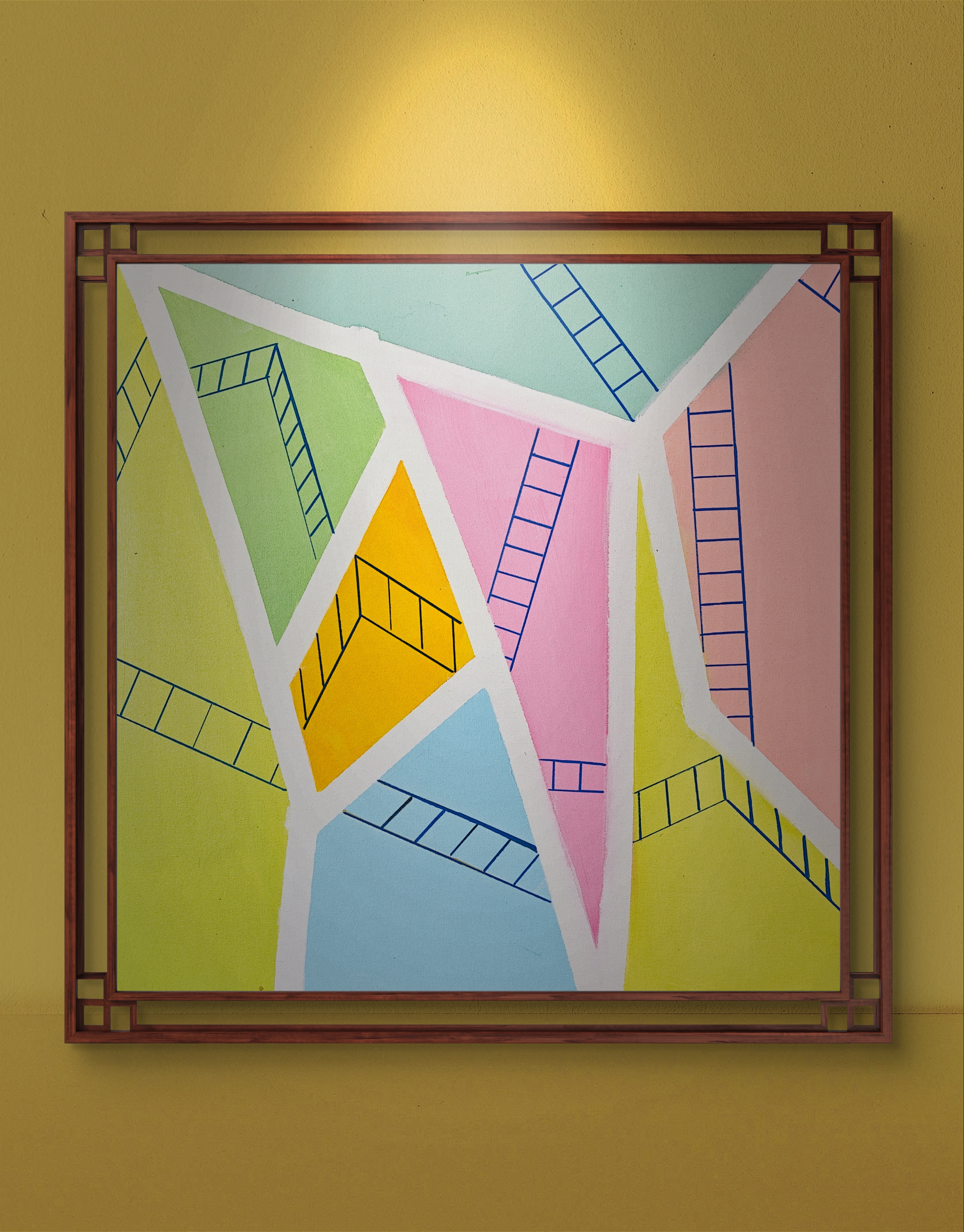 Sky Ladder II — Art by Arushi