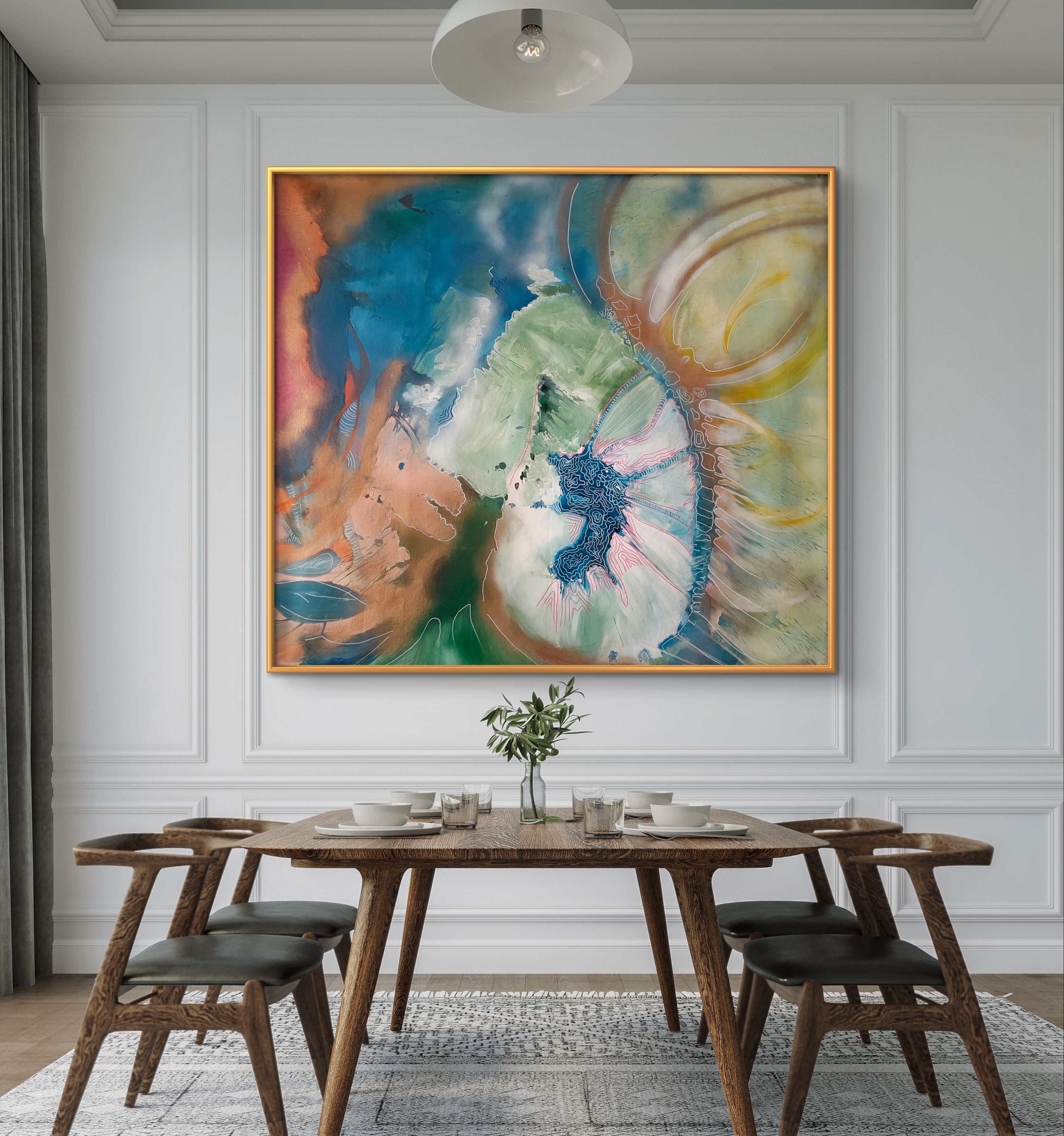 Divine in me — Art by Arushi