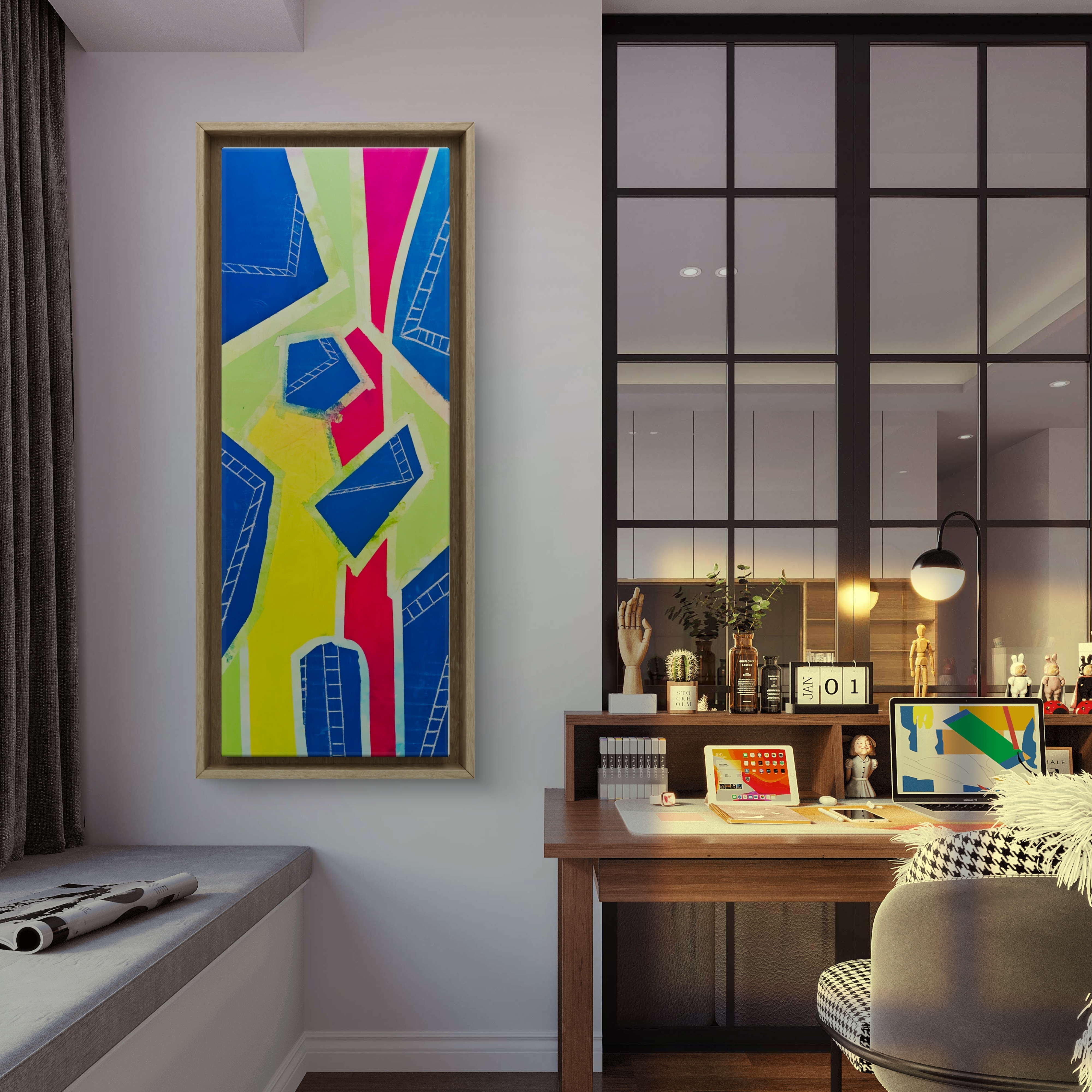 The Sky Ladder -I — Art by Arushi